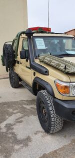 Fender Flares for Toyota Land Cruiser 79 2007 - on double cab pick-up truck - 50 mm wide - Image 4