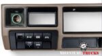 Toyota Land Cruiser 70 Series AshTray Replacement Switch Panel (Steel Dash ) - Suits 73/74/75/78/79 - Image 6