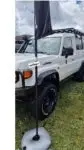 Fender Flares for Toyota Land Cruiser 79 series pick-up truck 2024 - on single cab - Tall 70 mm wide