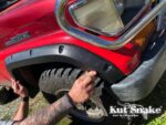 Fender Flares for Toyota Land Cruiser Light Duty LJ7#-2 /KZJ7#-2-door - 55 mm wide