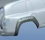 Fender Flares for Toyota Land Cruiser 300 - 100 mm wide - Image 7