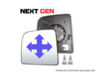 ClearView Next Generation Upper Convex Mirror Glass complete with base plate - Image 2
