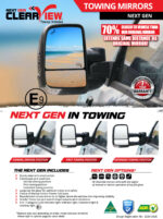 ClearView Towing Mirrors for Toyota Land Cruiser 100 series / Lexus LX470 - Image 13