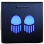 Switch Spot Light (22 x 22mm) Green LED