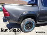 Fender Flares for Toyota Hi-Lux (ROCCO) - 2018 - 2021, 75mm wide, fits both wide and narrow body - Image 5