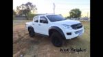 Fender Flares for Isuzu D-max - 85mm wide