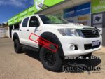 Fender Flares for Toyota Hi-Lux 2005- aug 2011 standard (pre face-lift) - 50 mm wide FRONT ONLY - Image 4