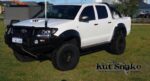 Fender Flares for Toyota Hi-Lux sep 2011 - jun 2015 monster (face-lift) - 95 mm wide FRONT ONLY