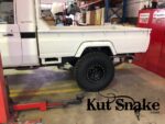 Fender Flares for Toyota Land Cruiser 79 series pick-up truck 2007 - on - 50 mm wide - Image 2
